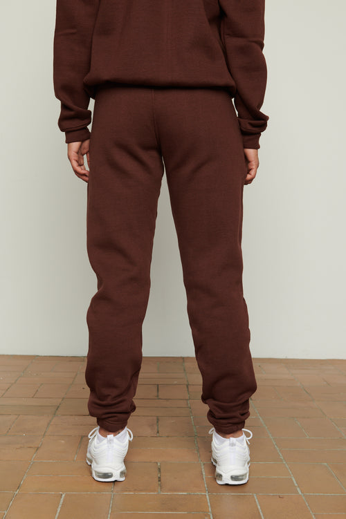 BROWN/GREEN JOGGERS.