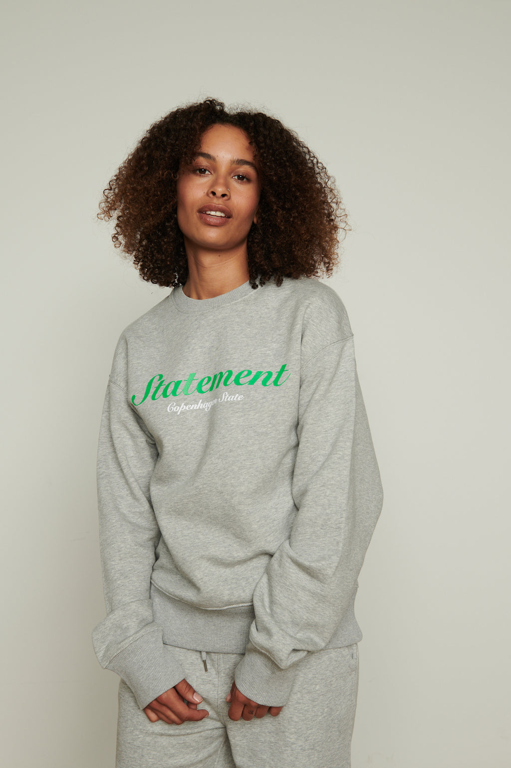 STATEMENT GREY SWEATSHIRT Copenhagen State